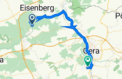 Route in der Bikemap App öffnen