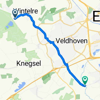 Merenweg 1, Wintelre naar Volmolenweg 1, Riethoven