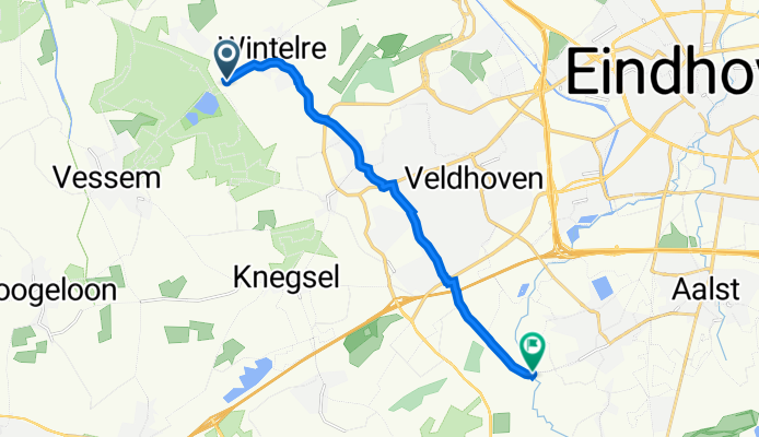 Merenweg 1, Wintelre naar Volmolenweg 1, Riethoven
