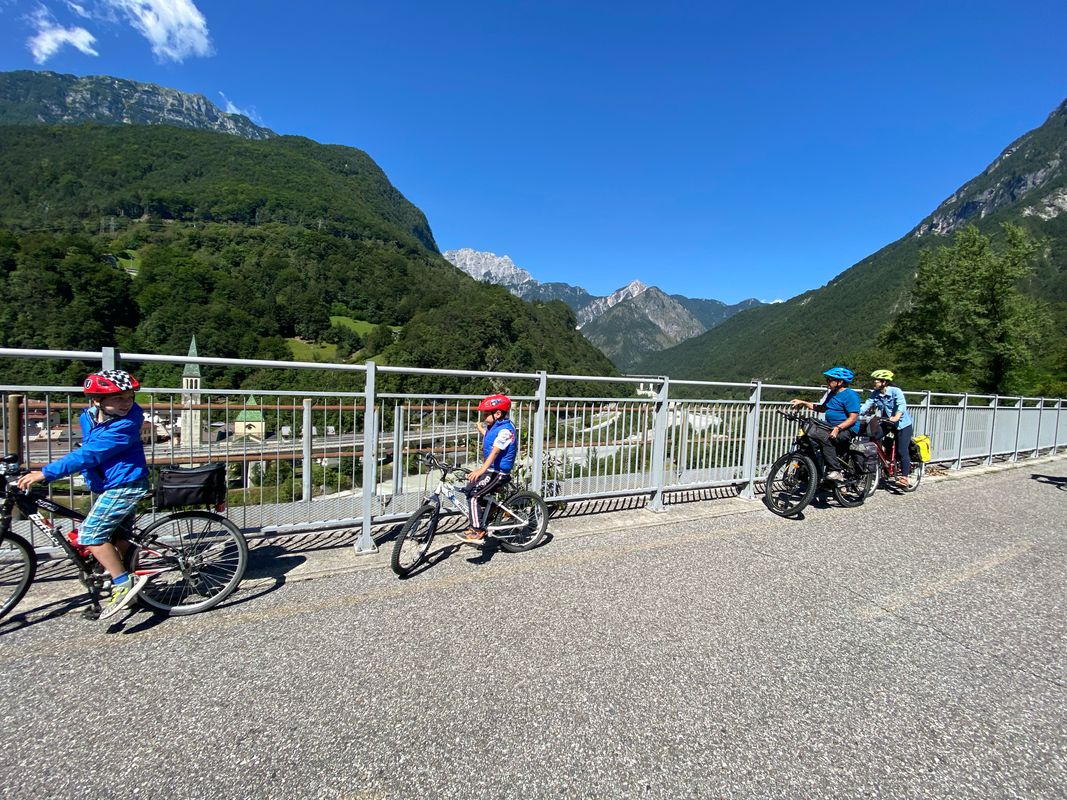 Pontebba fino a Dongna con i bambini