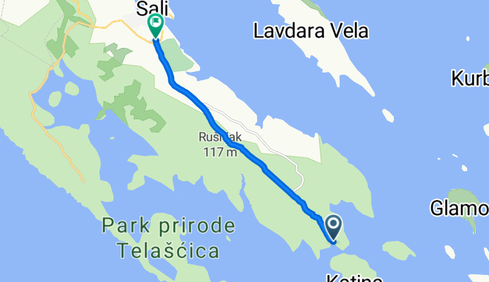 Neimenovana cesta, Sali - Sali