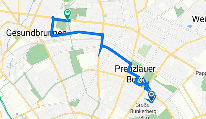 Bötzowstraße 41, Berlin nach Berlin