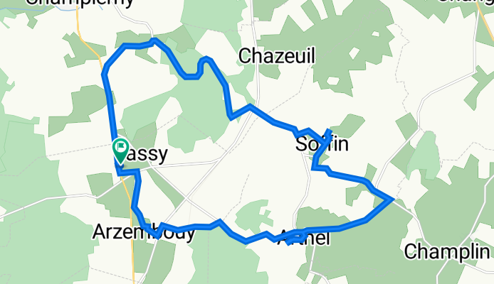 De Les Ombreaux 59, Arzembouy à Les Ombreaux 59, Arzembouy