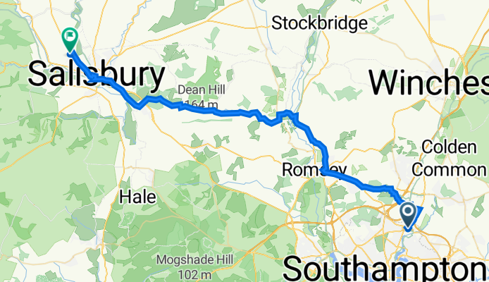 Southampton to Salisbury