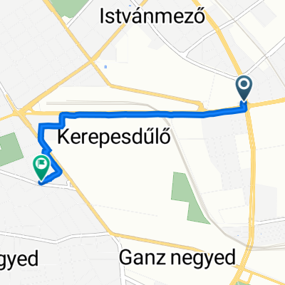 Hungária körút 50., Budapest to Teleki László tér 25., Budapest