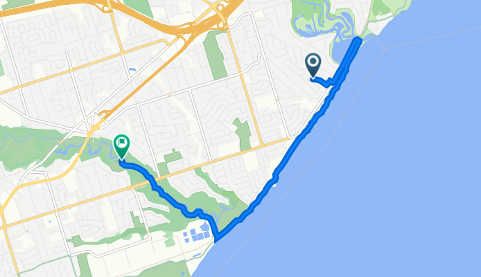 Greybeaver Trail 2, Toronto to Colonel Danforth Trail 73, Toronto