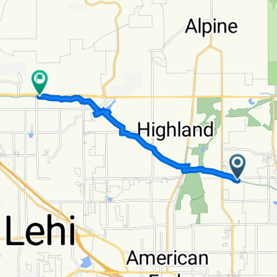 Murdock Canal Trail, Cedar Hills to Murdock Canal Trail, Lehi