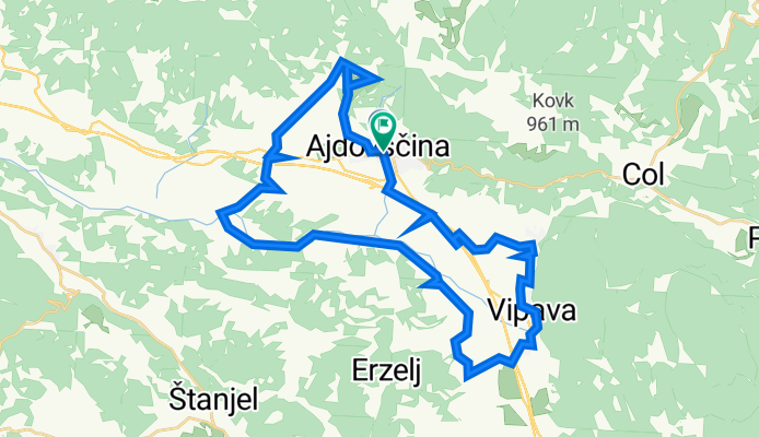 Goriška cesta 8 to Goriška cesta 10