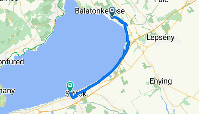 Balatonakarattya Siófok hajóállomás