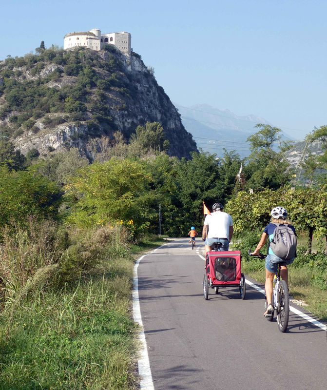 Ciclovia del Sole 2 variante Verona 2 Ciclabile Terra dei Forti