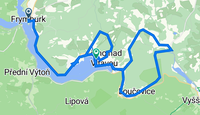 Frymburk 81, Frymburk až Lipno nad Vltavou 500, Lipno nad Vltavou