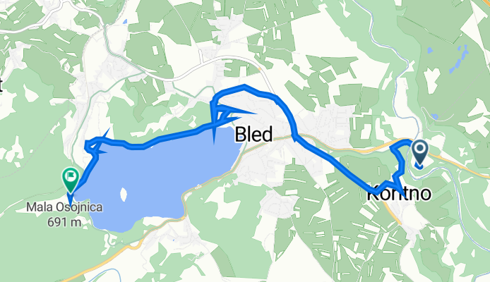 Alpska cesta 111 do Kidričeva cesta 10a