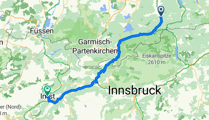 Etappe 1 | Lenggries - Imst