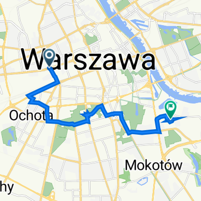 Trasa z rondo Daszyńskiego, Warszawa
