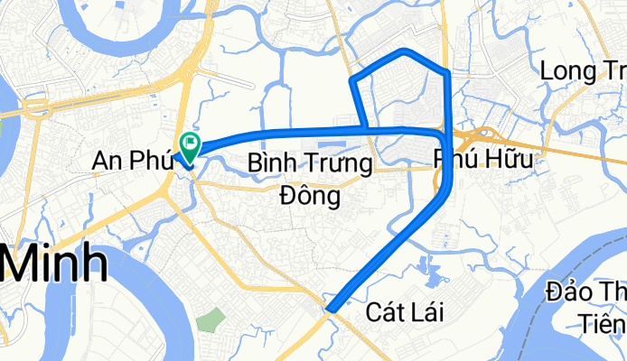 Nguyen Thi Dinh, Ho Chi Minh City to Nguyen Thi Dinh, Ho Chi Minh City