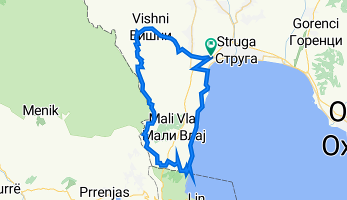 Struga-Višni-Tri šilca-Radožda-Struga
