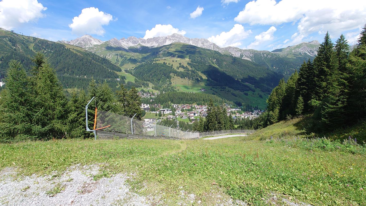 Sankt Anton am Arlberg nach Alpe Rossfall und zurück nach Sankt Anton am Arlberg