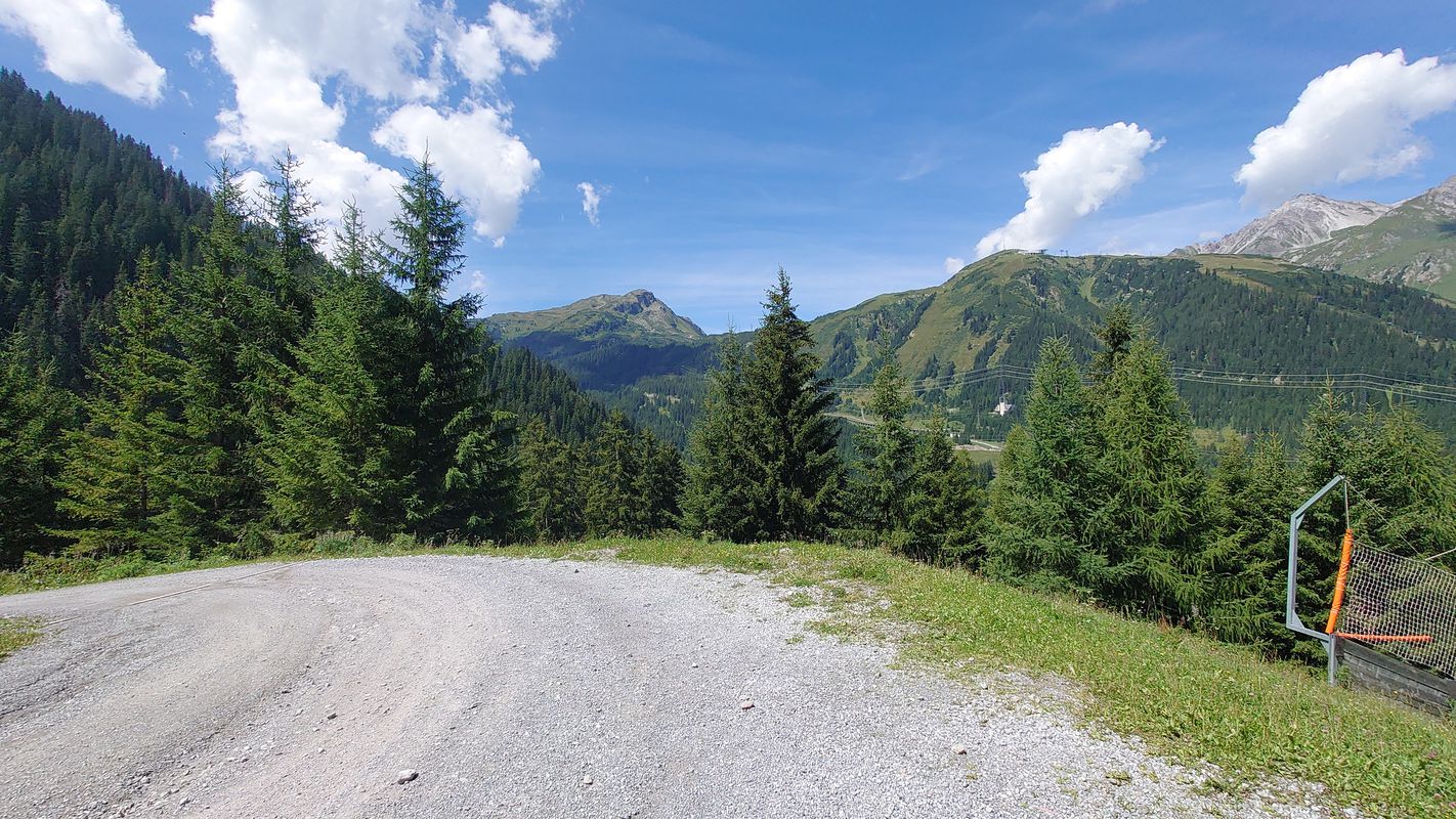 Sankt Anton am Arlberg nach Alpe Rossfall und zurück nach Sankt Anton am Arlberg
