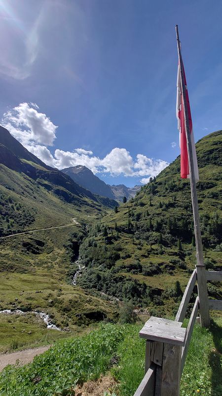 Sankt Anton am Arlberg nach Alpe Rossfall und zurück nach Sankt Anton am Arlberg