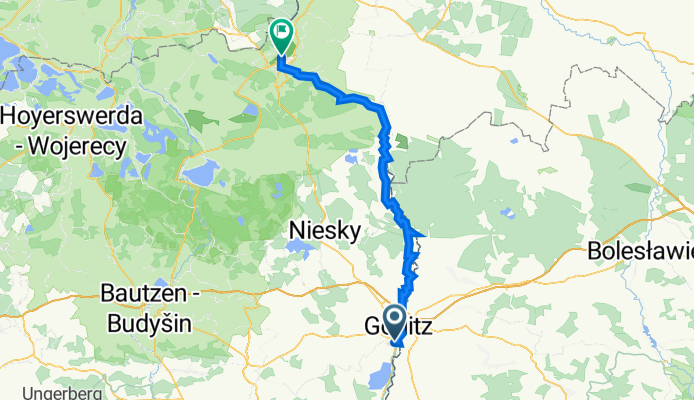 Trasa z Eichendorffstraße, Görlitz