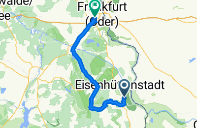 Route in der Bikemap App öffnen