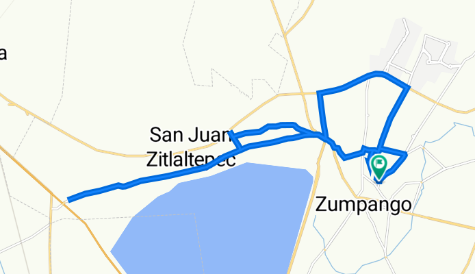 De Calle de Rayon 53, Zumpango de Ocampo a Calle de Rayon 53, Zumpango de Ocampo