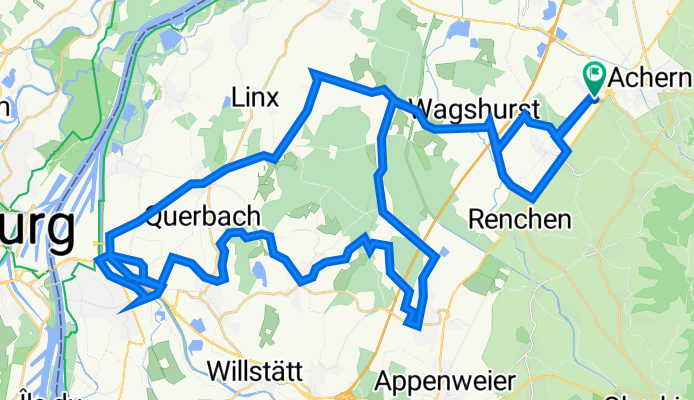 Ringstraße 14, Achern nach Ringstraße 12, Achern