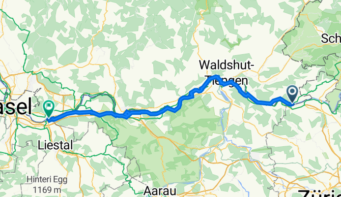 Auenweg 10, Hohentengen am Hochrhein nach Viarhenana, Kaiseraugst