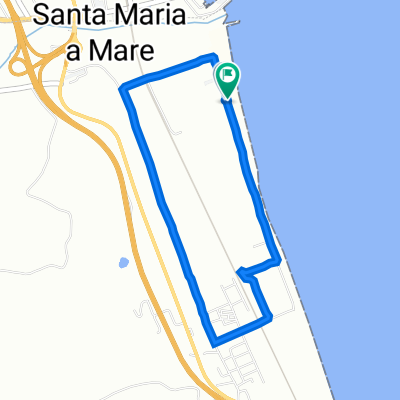 Da Lungomare Marina Palmense, Fermo a Lungomare Marina Palmense, Fermo