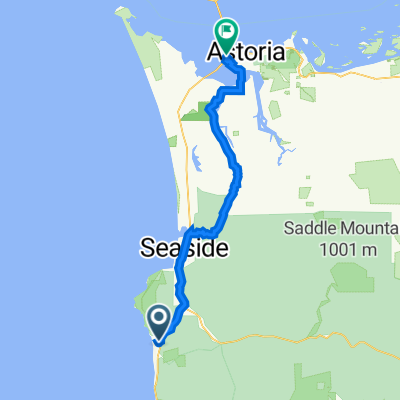 Sunday - Sea Ranch RV Park to Astoria