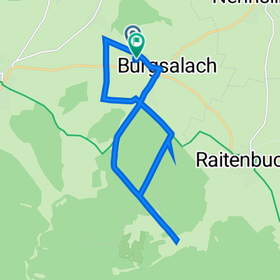 Lindenstraße 4, Burgsalach nach Lindenstraße 5, Burgsalach
