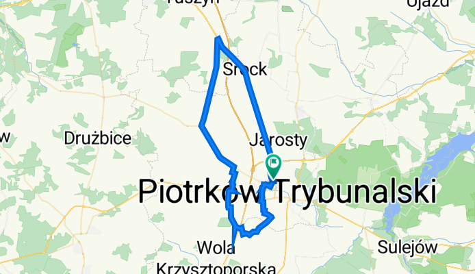 艁贸dzka 49A, Piotrk贸w Trybunalski do 艁贸dzka 51A, Piotrk贸w Trybunalski