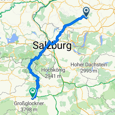 Hausruck Straße 6, Ampflwang im Hausruckwald nach Kitzsteinhornstraße 10, Kaprun