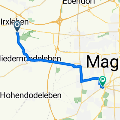 Am Schnarsleber Weg 52, Hohe Börde nach Halberstädter Straße 90, Magdeburg