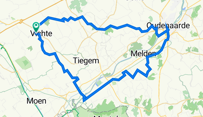 Vichte - Oudenaarde (Willy en Marleen) variante