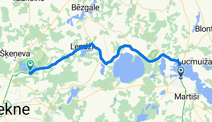 Latgales iela 123A, Ludza to Kamuļi, Vecborisova