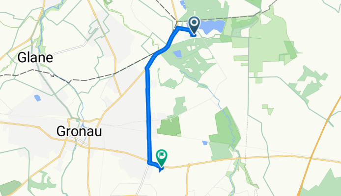 Am Bardeler Venn 5, Gronau (Westfalen) nach An der Eßseite 185, Gronau (Westfalen)