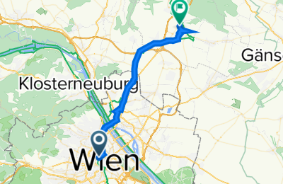 Route in der Bikemap App öffnen