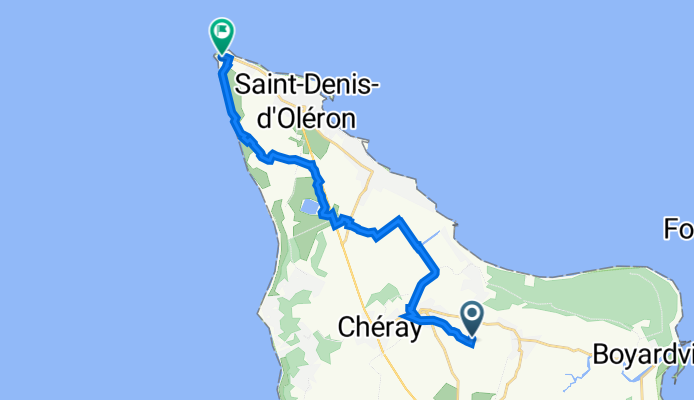 Saint-Georges-d'Oléron à Saint-Denis-d'Oléron