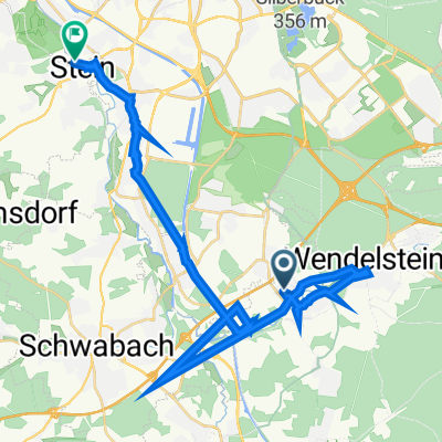 Rieterstraße 81, Wendelstein nach Schützenstraße 4, Stein