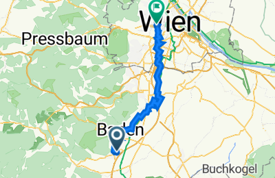 Route in der Bikemap App öffnen