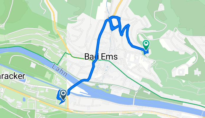 Ernst-Born-Straße 4, Bad Ems nach Alte Kemmenauer Straße 37, Bad Ems