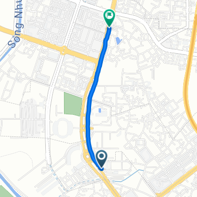 Route to Đường Lê Đức Thọ 28a