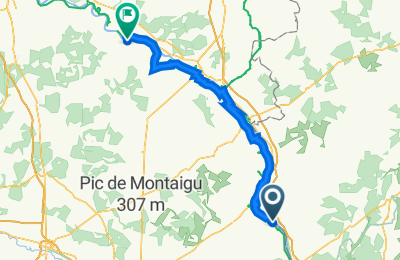 Route in der Bikemap App öffnen