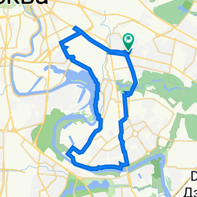 Маршрут в Окская улица 4 корпус 2, Москва