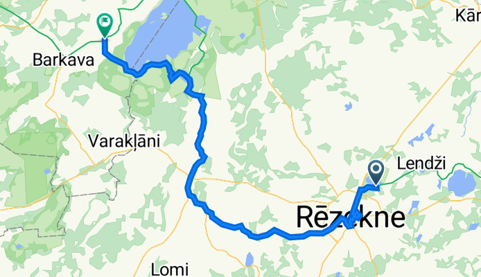Kamuļi, Vecborisova to Ceļš bez nosaukuma