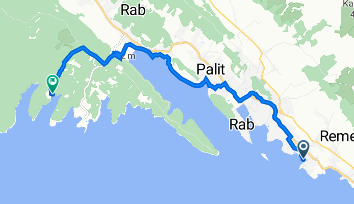 Banjol 515A, Banjol nach Kampor