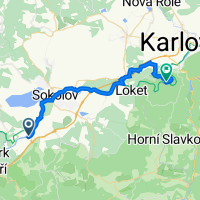 Březová to Loket