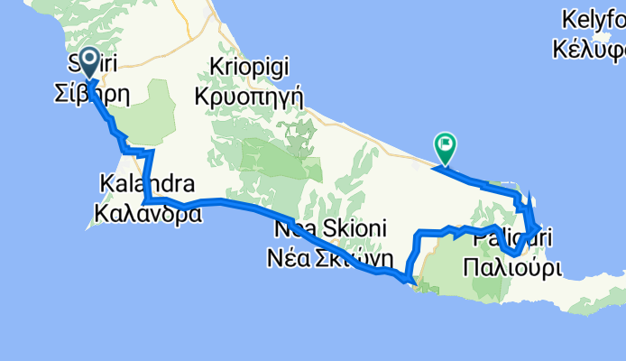 29P5+VR, Siviri to Pefkochori