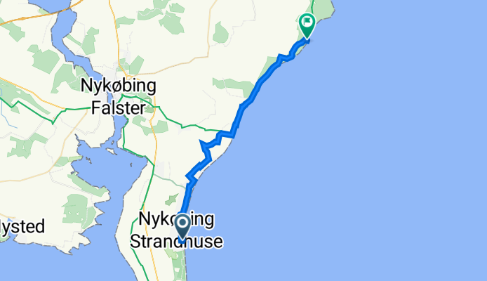 Tulipanvej 4A, Væggerløse nach Midtskovvejen 1, Horbelev